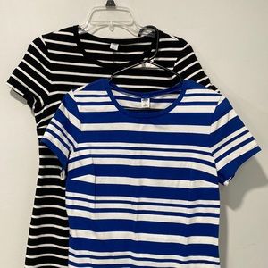 Bundle of Old Navy Bodycon Striped Dresses